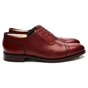 1880 Legacy 'Evans' Red Brown Leather Oxford UK 9 F