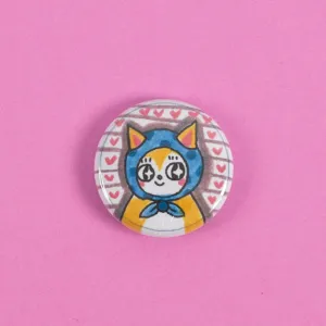 1" color buttons