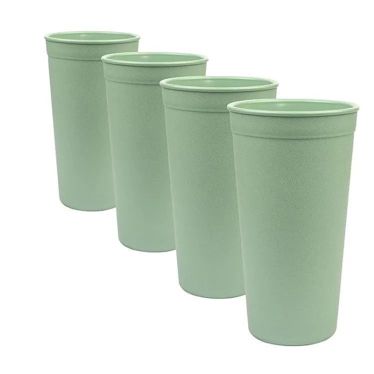 [2-Pack] Re-play Recycled Drinking Cup 24oz Adult Size [Made in USA]