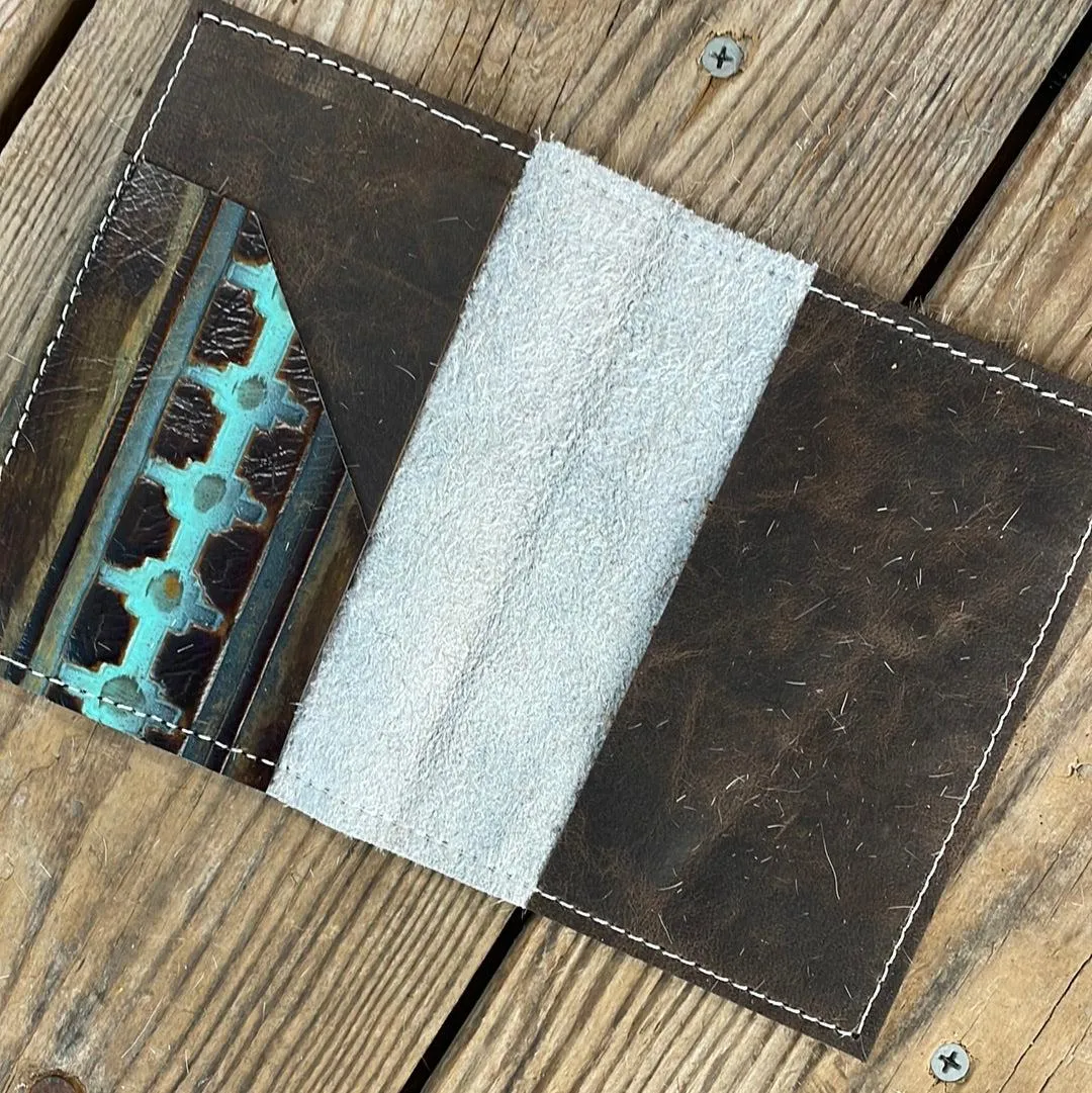 204 Passport Cover - Unicorn w/ Cocoa Navajo