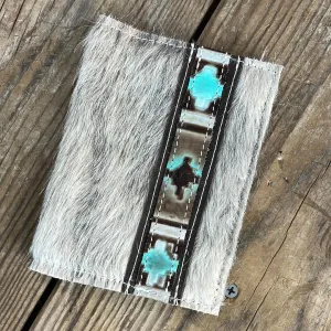 204 Passport Cover - Unicorn w/ Cocoa Navajo