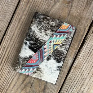 221 Passport Cover - Brindle w/ Rainbow Aztec