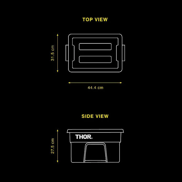 22L THOR Stackable Storage Box