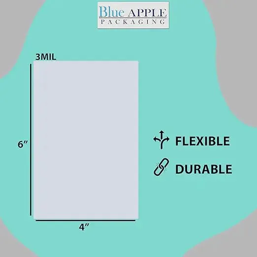 4X6 inches Vacuum Seal Bags for Food Packaging 3 Mil Co-Extruded