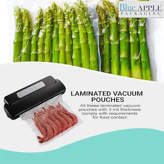 4X6 inches Vacuum Seal Bags for Food Packaging 3 Mil Co-Extruded