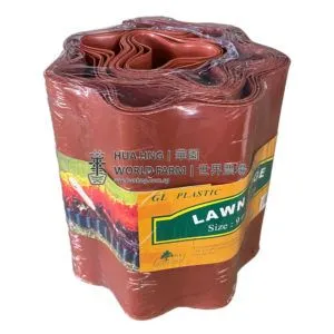 #5294 Brick Red PELawn Edge (9mL x 20cmH)
