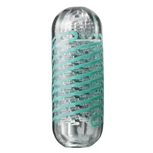 5.5-inch Tenga Realistic Feel Green 04 Pixel Spinner Masturbator