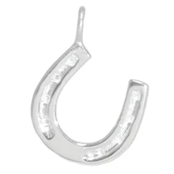 8020 | Sterling Silver Pendant - Horseshoe