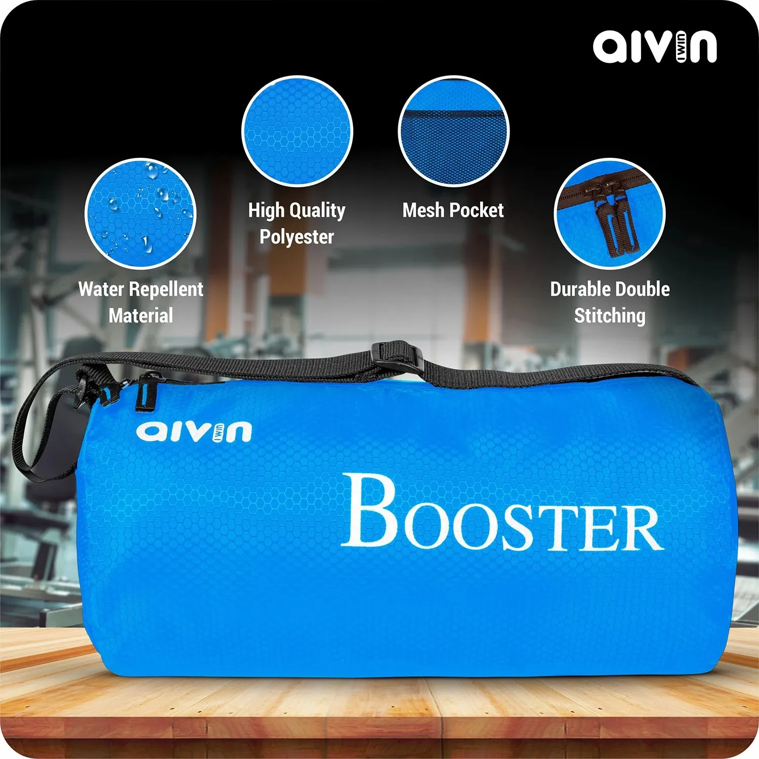 Aivin  Booster Basic Duffel Bags - Sky Blue