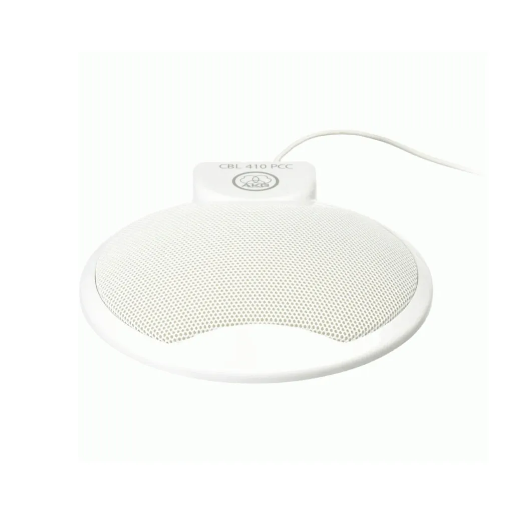 AKG CB-L410PCCW Omnidirectional Boundary Microphone, White