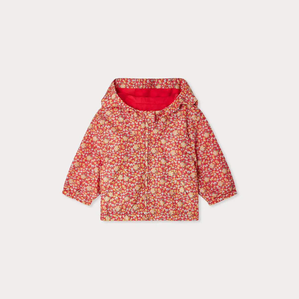 Alana hooded raincoat in Liberty fabric