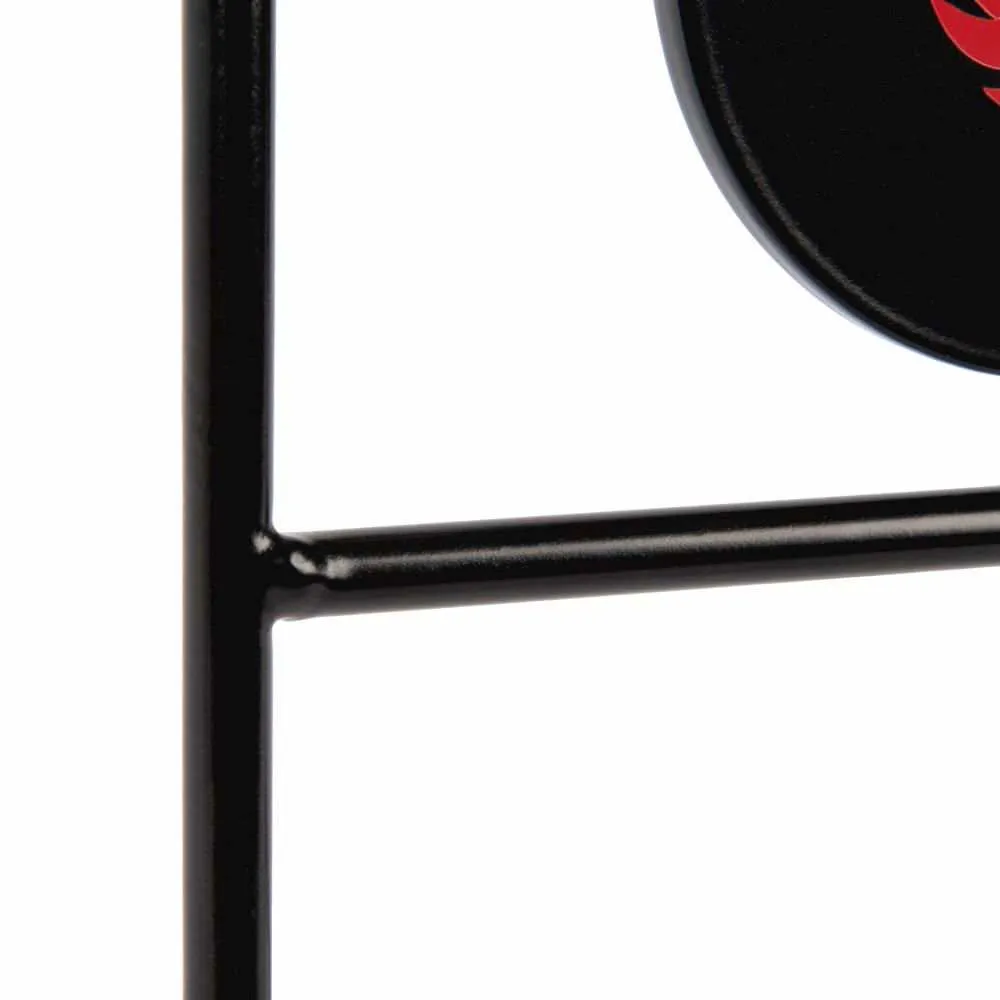 Allen Ruger Steel Shooting Spinner Targets & Folding Stand, 1.5 lbs., Black & Red by Allen