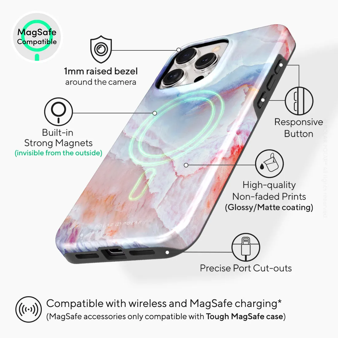 Almond Coast Custom - iPhone 15 Pro Max Case