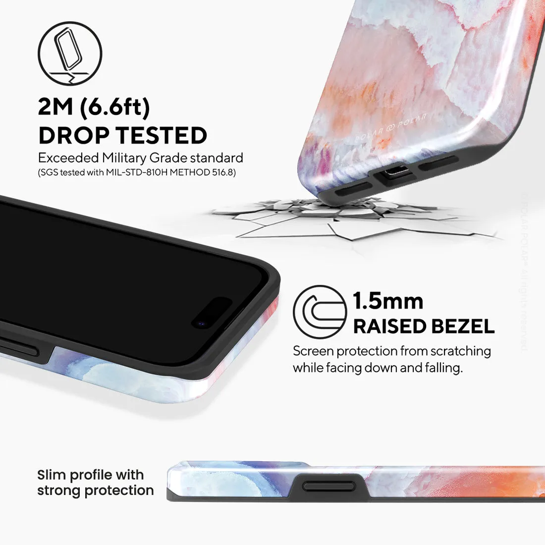 Almond Coast Custom - iPhone 15 Pro Max Case