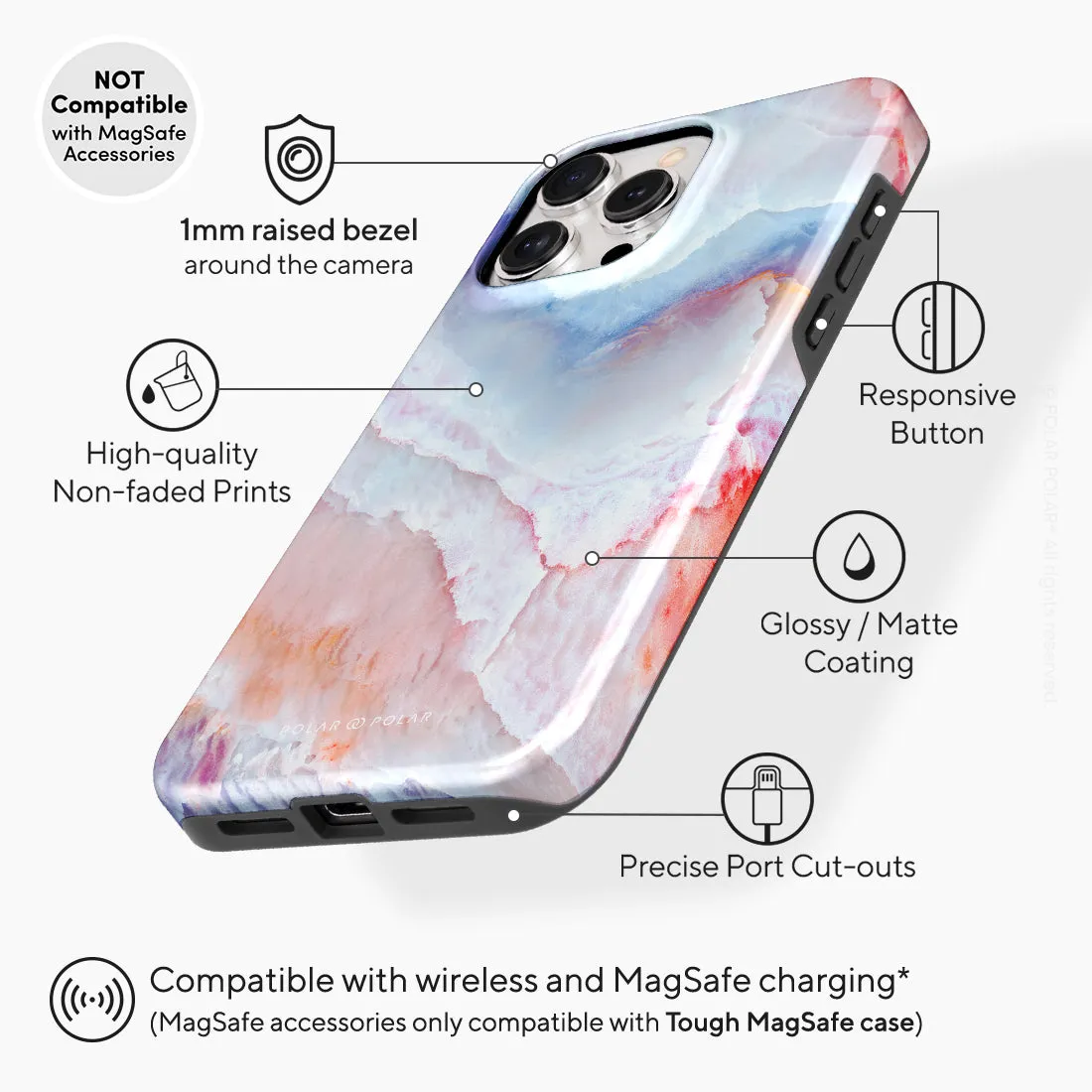Almond Coast Custom - iPhone 15 Pro Max Case