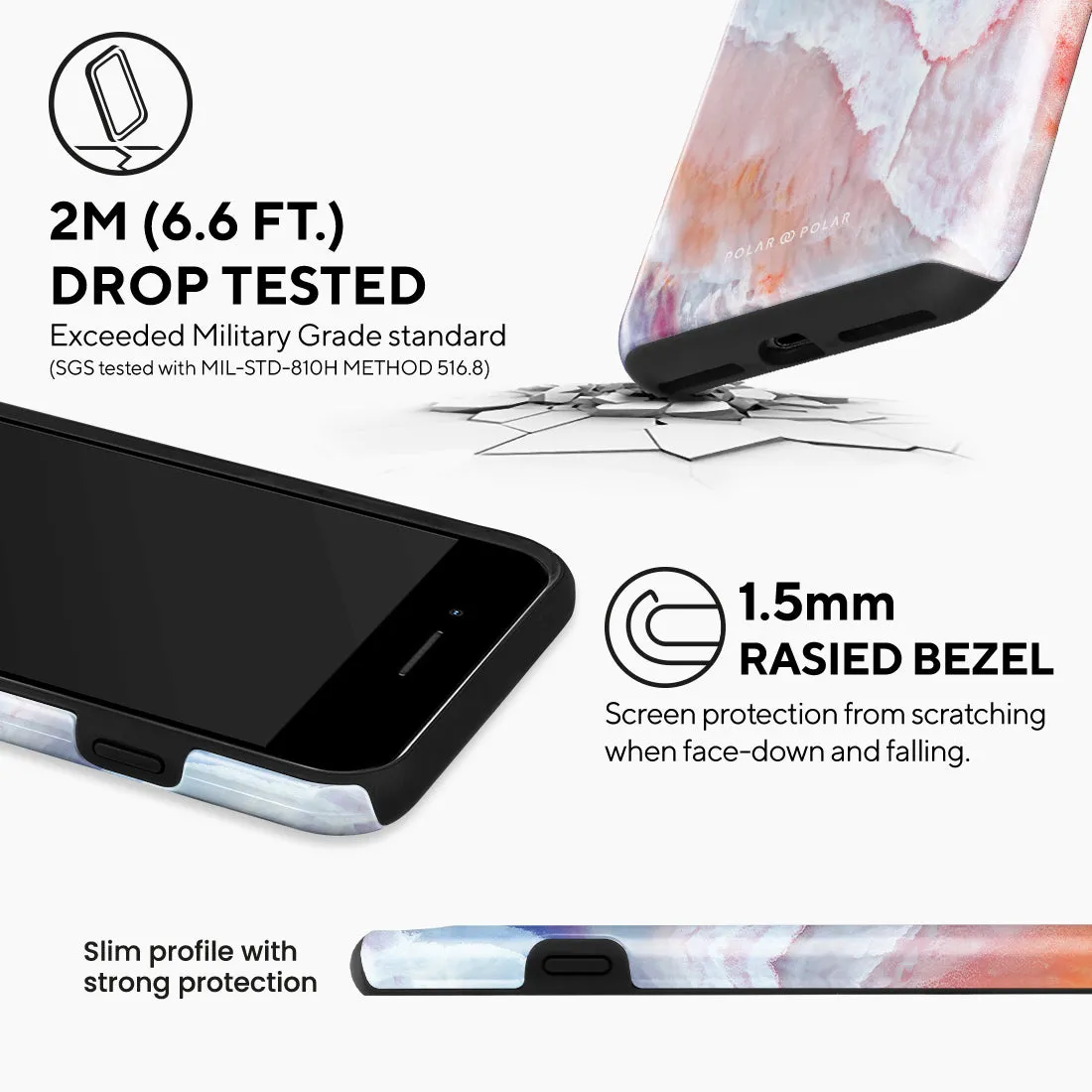 Almond Coast - iPhone 8 Plus/7 Plus Case