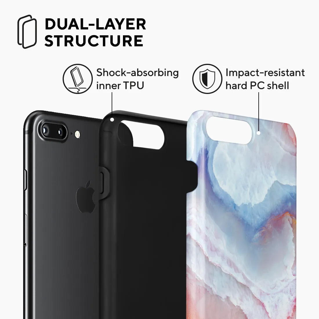 Almond Coast - iPhone 8 Plus/7 Plus Case