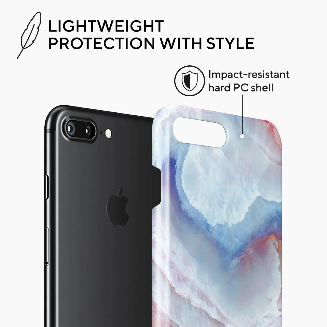 Almond Coast - iPhone 8 Plus/7 Plus Case