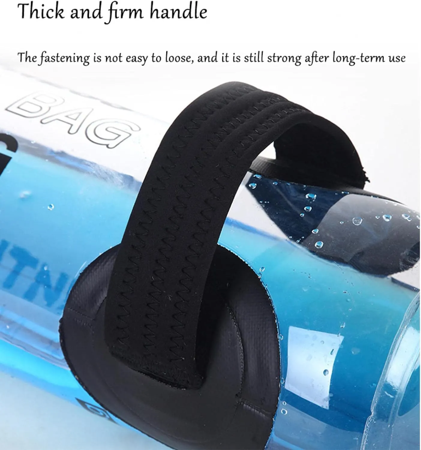 ALYV Adjustable Aqua Bag and Power Bag with Water - Portable Stability Fitness Equipment (20 KG)