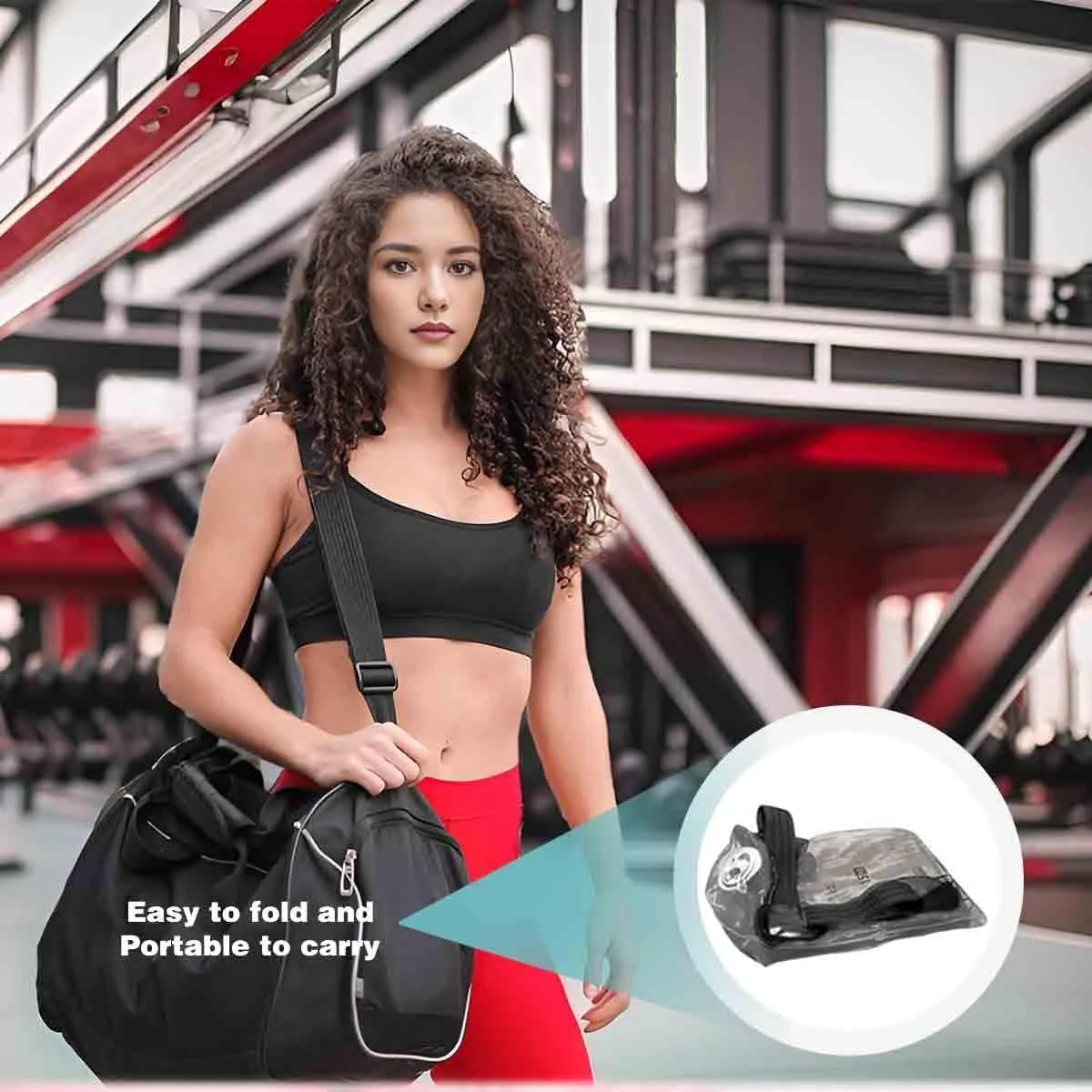 ALYV Adjustable Aqua Bag and Power Bag with Water - Portable Stability Fitness Equipment (20 KG)