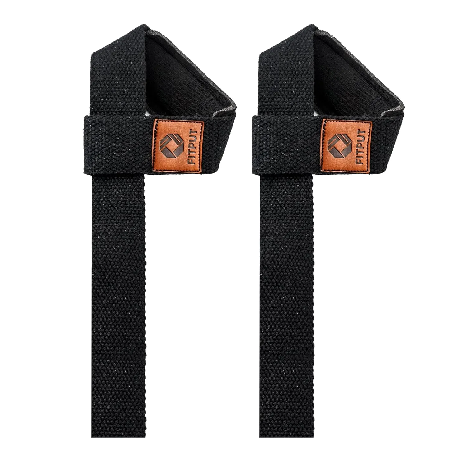 ALYV Weight Lifting Straps For Gym Wrist Support For Men Gym Accesories For Men & Women Wrist Strap For Gym Deadlift Straps For Gym (Black)