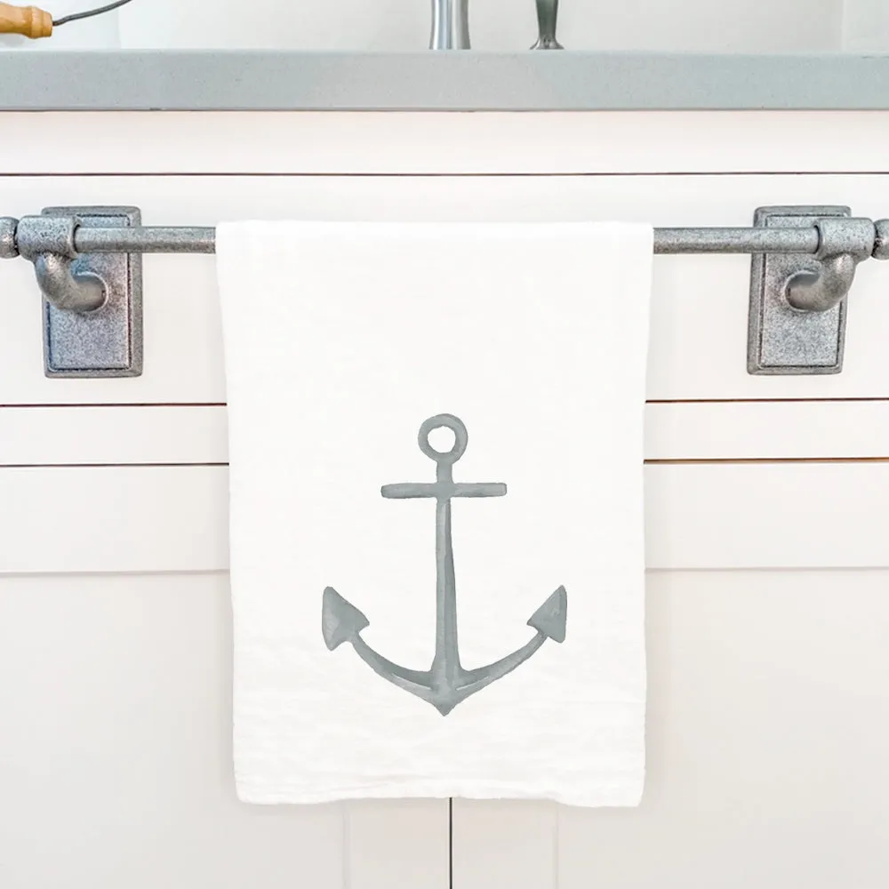Anchor - Customizable Cotton Tea Towel