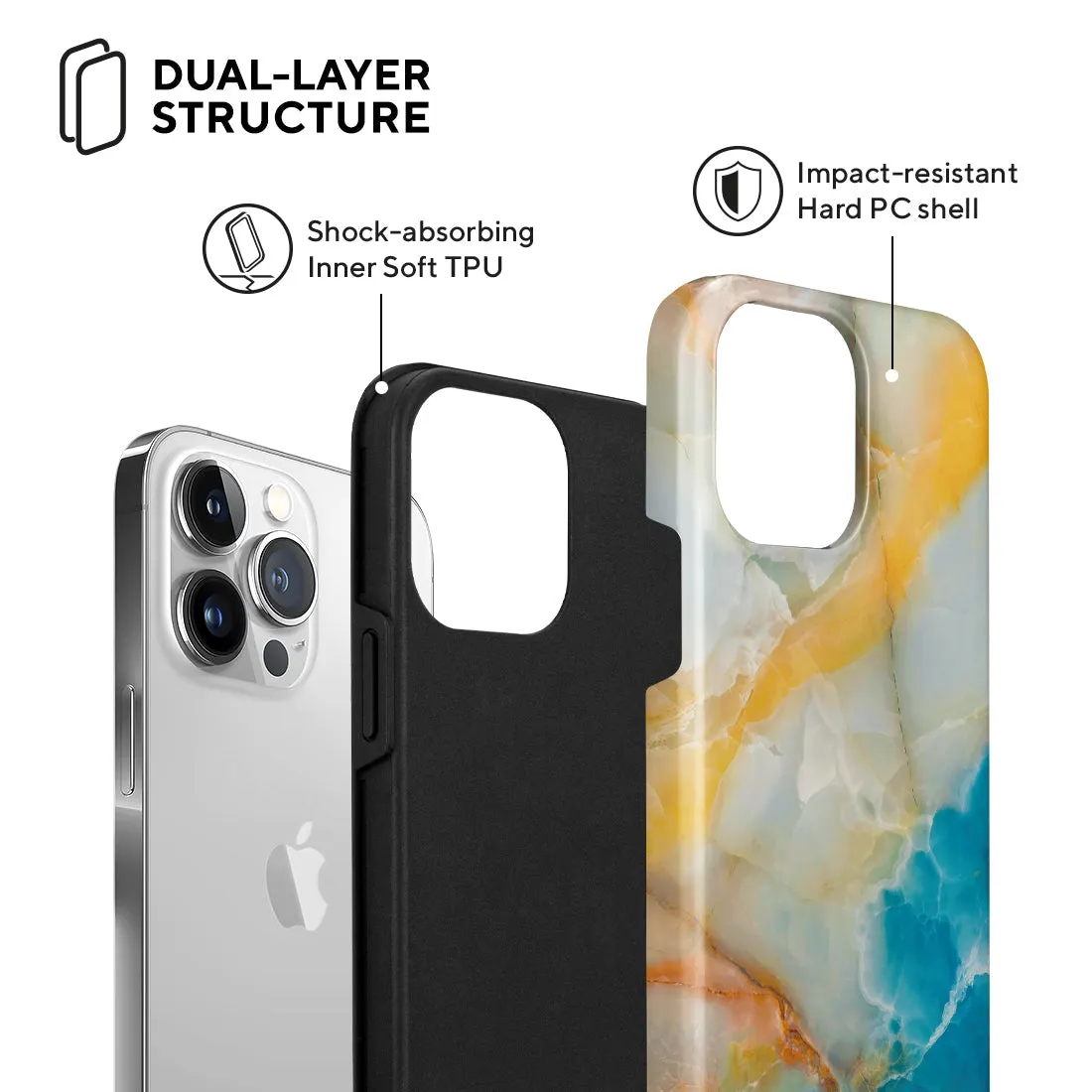 Aqua Sunlight Custom - iPhone 13 Pro Max Case