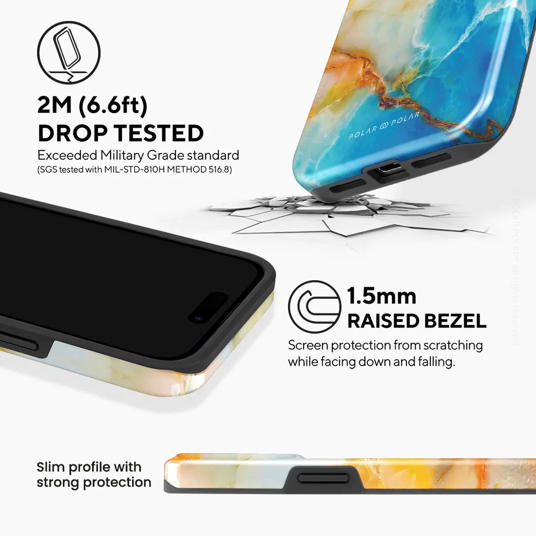 Aqua Sunlight Custom - iPhone 15 Pro Max Case