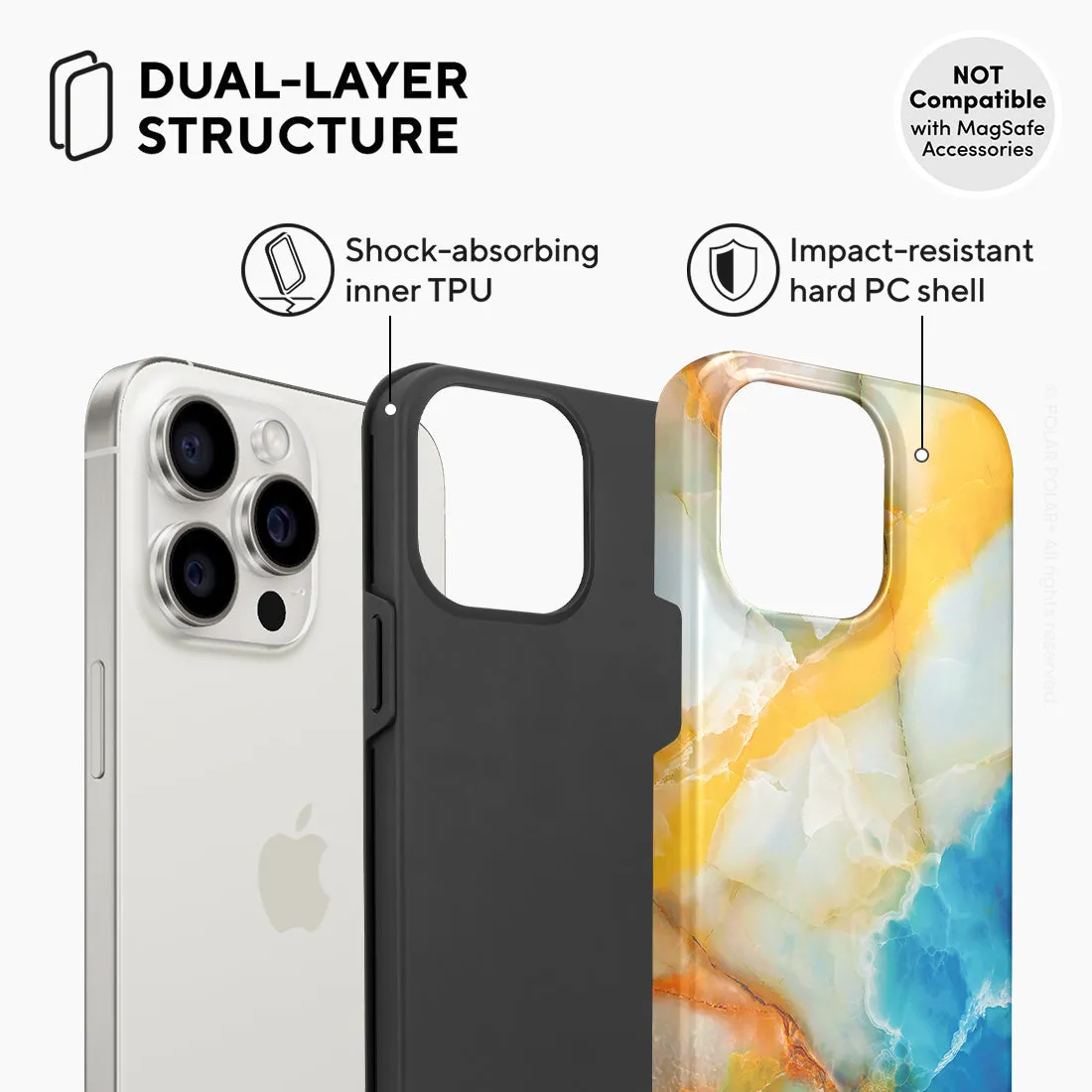 Aqua Sunlight Custom - iPhone 15 Pro Max Case