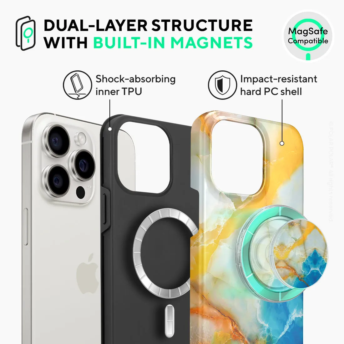 Aqua Sunlight Custom - iPhone 15 Pro Max Case
