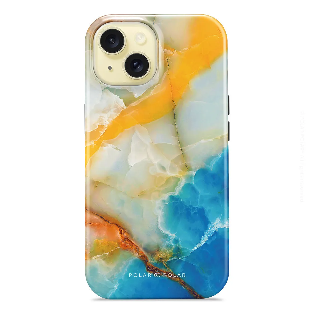 Aqua Sunlight - iPhone 15 Case