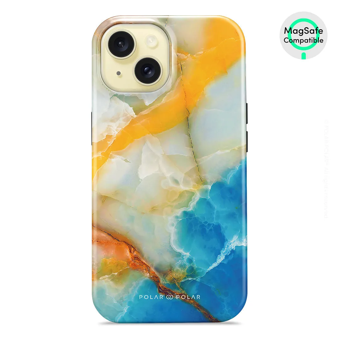 Aqua Sunlight - iPhone 15 Case