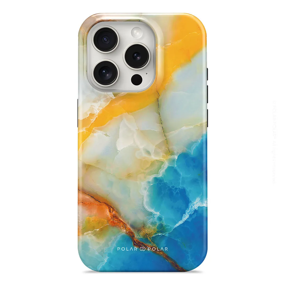 Aqua Sunlight - iPhone 15 Pro Case