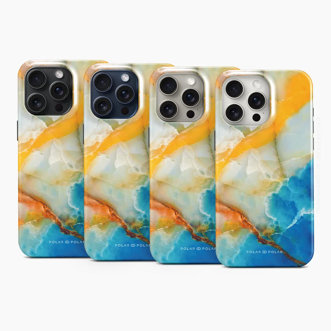 Aqua Sunlight - iPhone 15 Pro Case