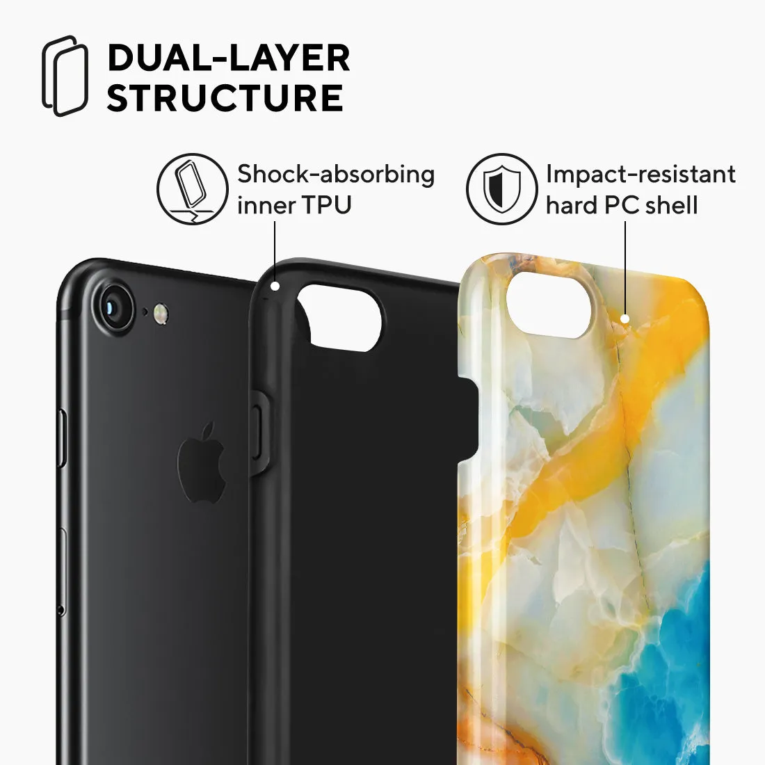 Aqua Sunlight - iPhone SE3 / SE2 / 8 / 7 Case
