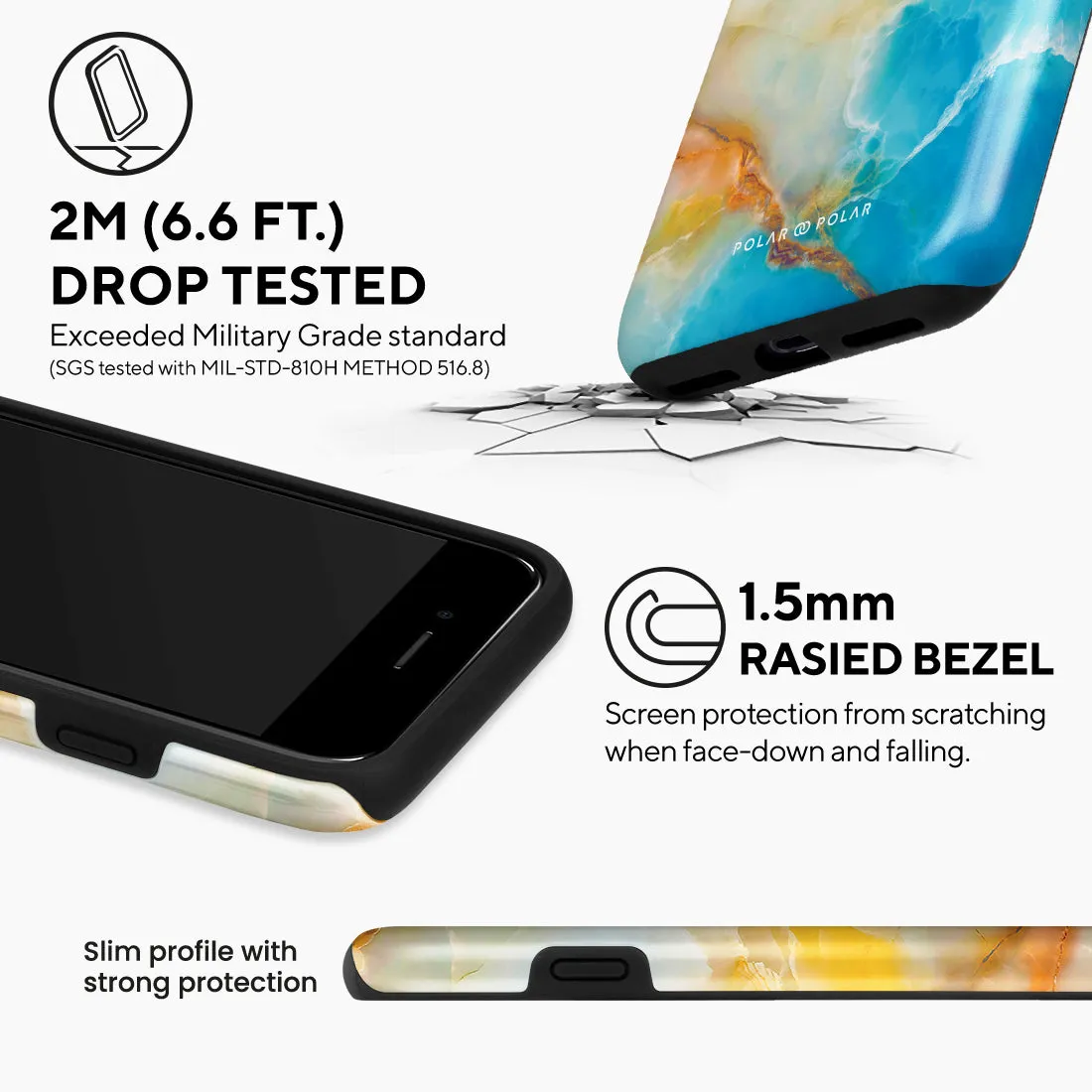 Aqua Sunlight - iPhone SE3 / SE2 / 8 / 7 Case