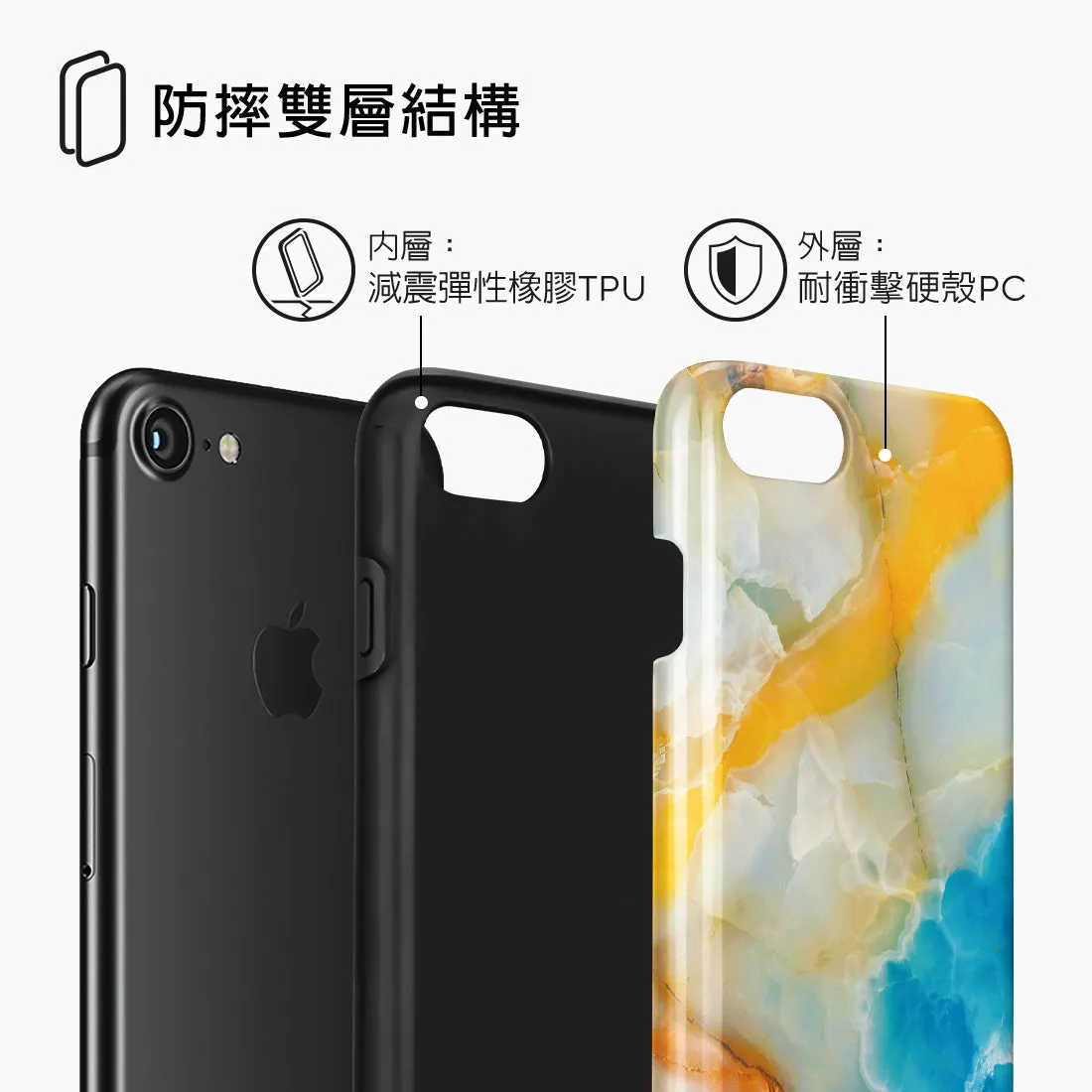 Aqua Sunlight - iPhone SE3 / SE2 / 8 / 7 Case