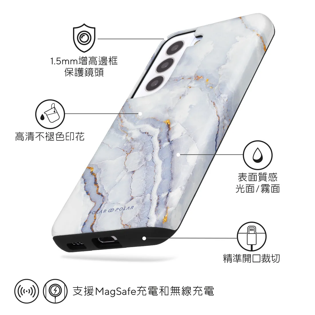 Arctic Ocean Custom - Samsung Galaxy S22 5G Case