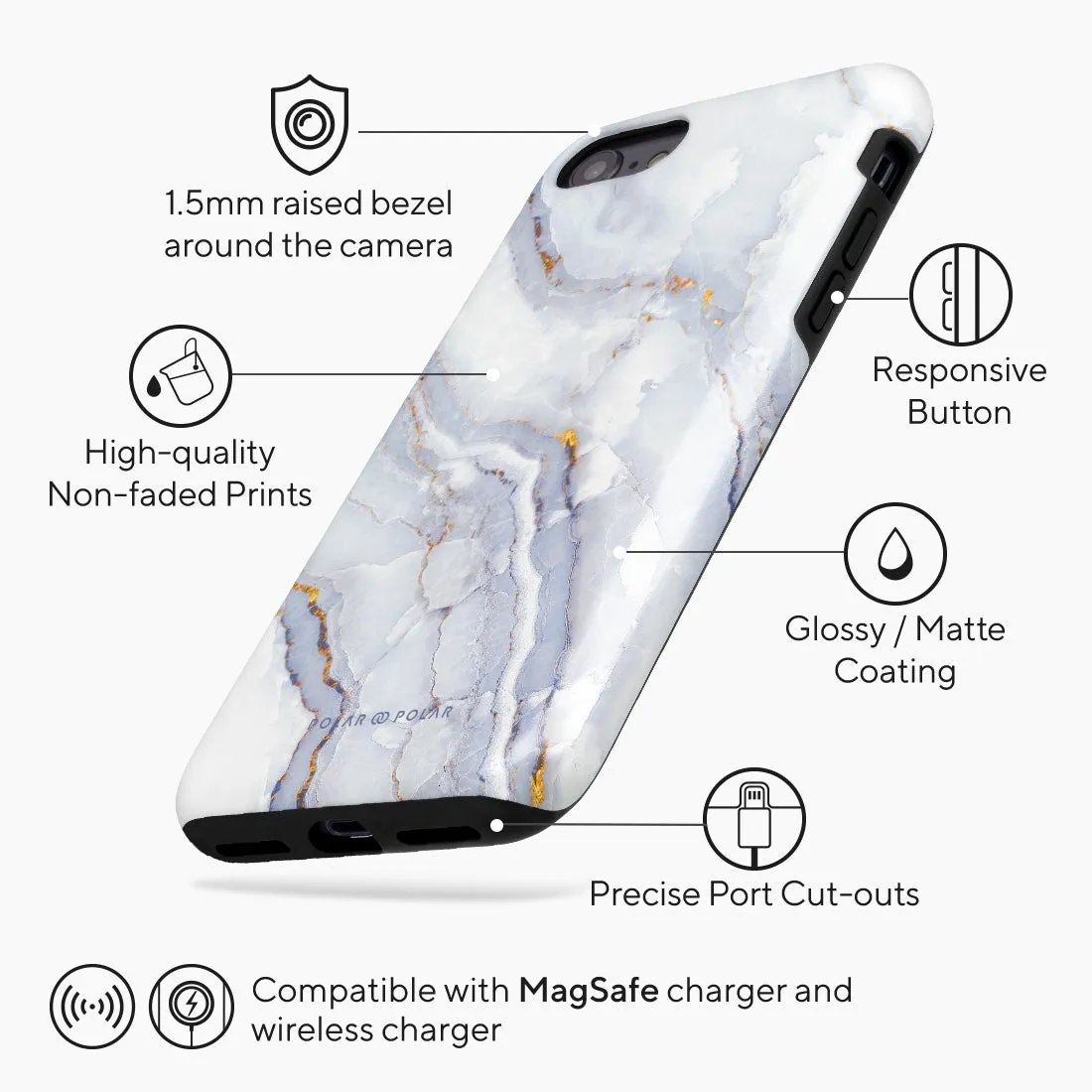 Arctic Ocean - iPhone SE3 / SE2 / 8 / 7 Case