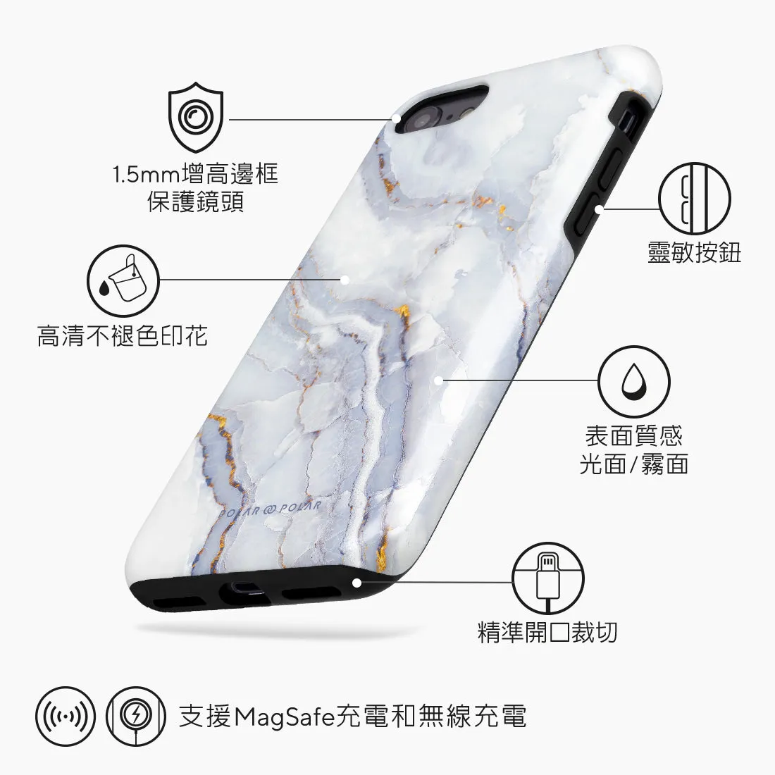 Arctic Ocean - iPhone SE3 / SE2 / 8 / 7 Case