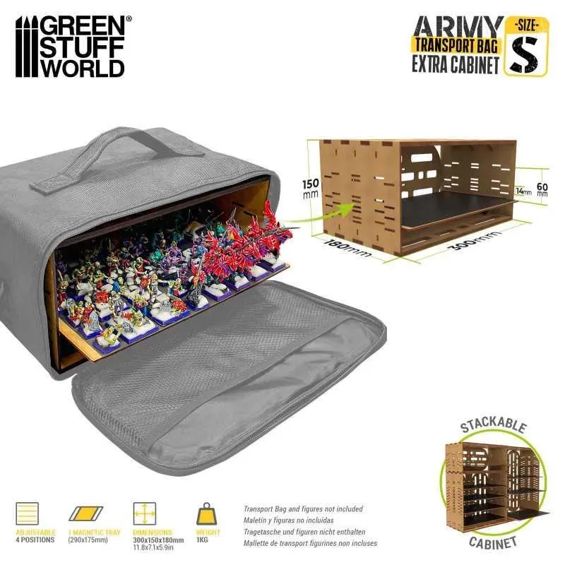 Army Transport Bag - Extra Cabinet - Small
