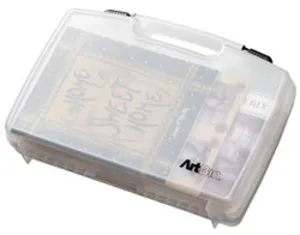 ArtBin Quick View Carrying Case-17"X3.875"X12.375" Translucent