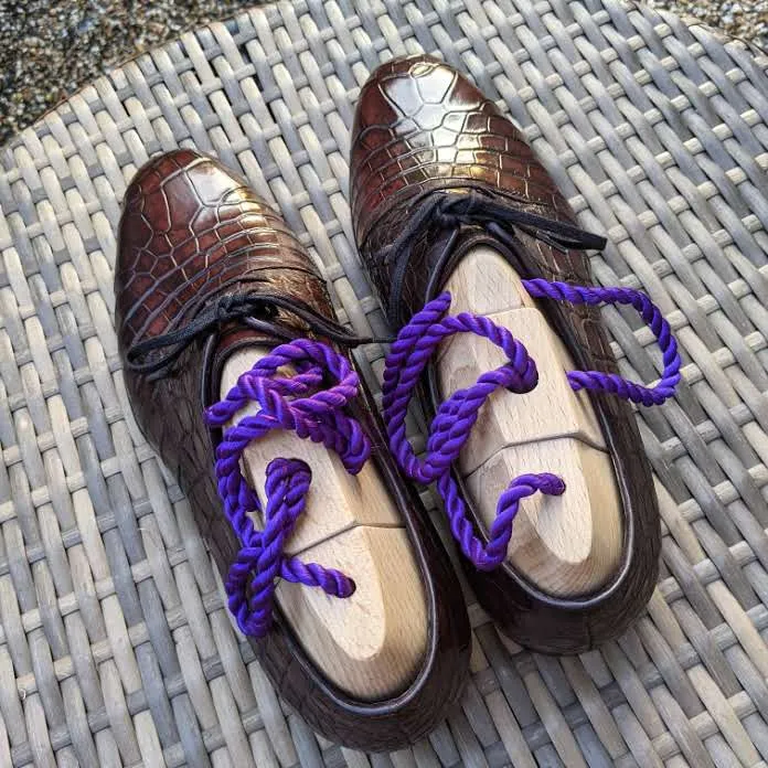 Ascot Andrew - Dark Brown Alligator
