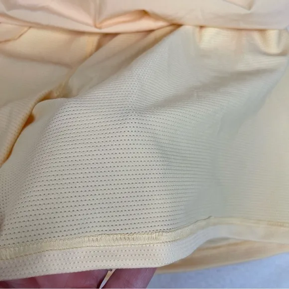 Athleta Brooklyn Skort 16&quot; Yellow Size 20 NWT