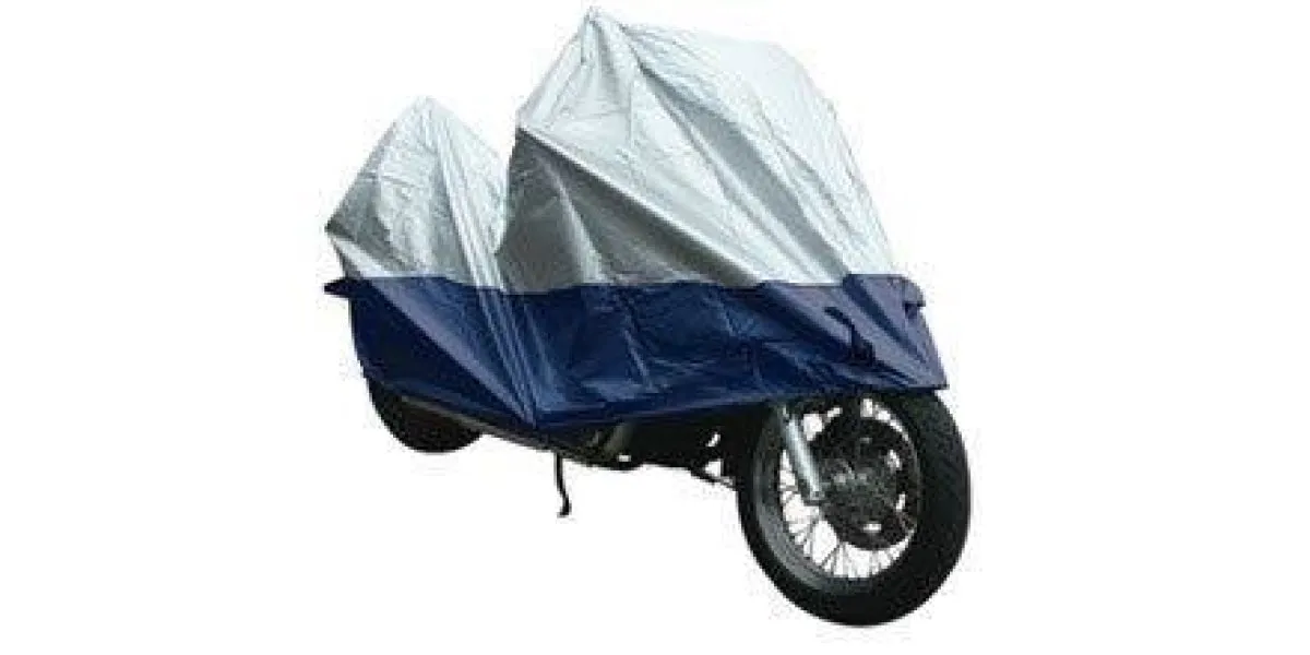 Autogear Motorcycle Cover - Various Sizes - Silver