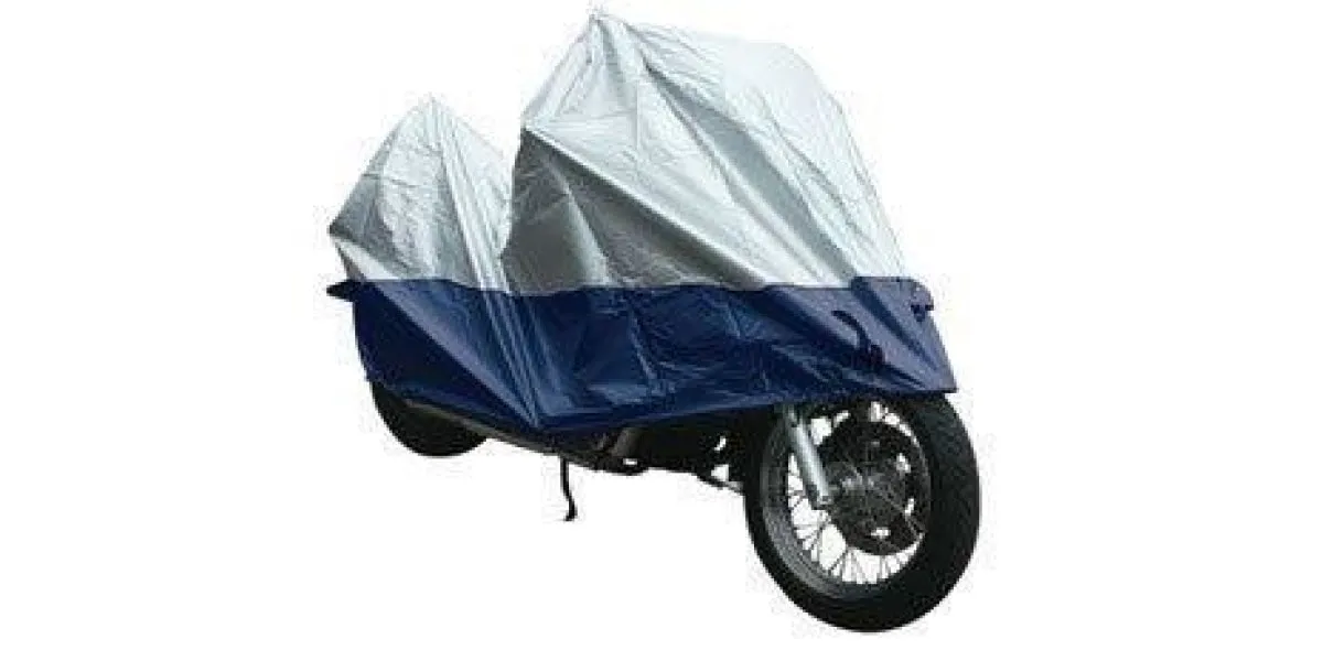Autogear Motorcycle Cover - Various Sizes - Silver