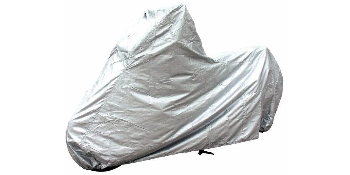 Autogear Motorcycle Cover - Various Sizes - Silver