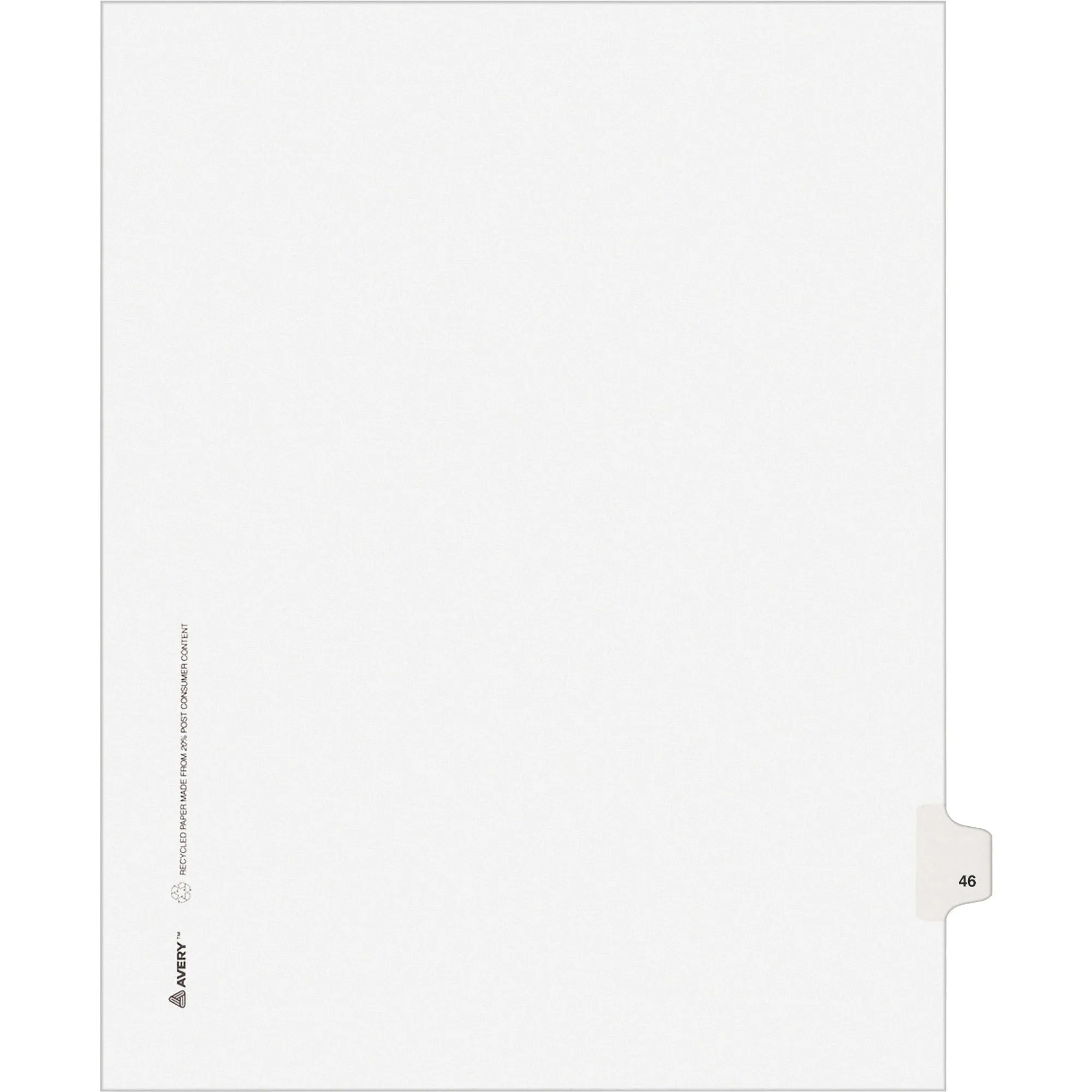Avery® Individual Legal Exhibit Dividers - Avery Style