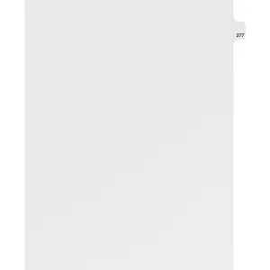 Avery® Side Tab Individual Legal Dividers