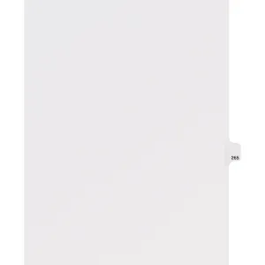 Avery® Side Tab Individual Legal Dividers